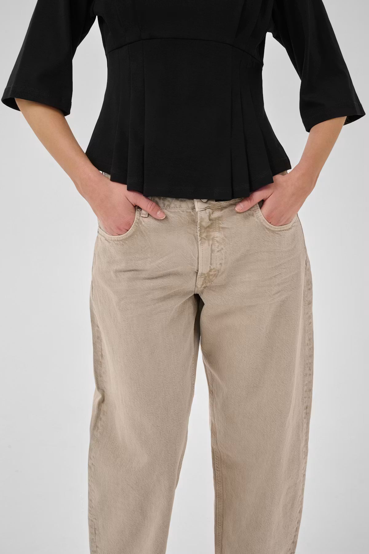 MWBaloo 175 Barrel Jeans Silver Sage