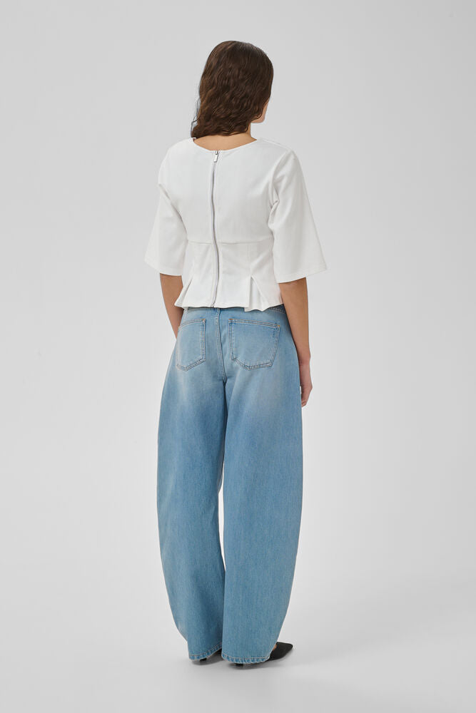 MWApir Pleat T-Shirt Blouse
