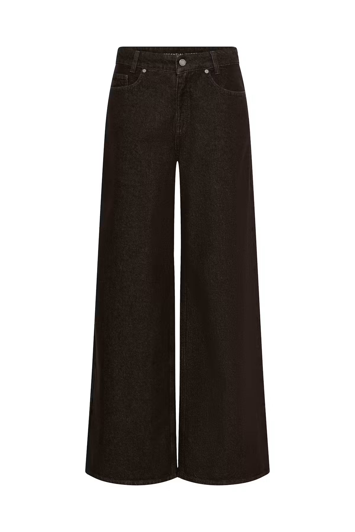 Jeans Wide Leg MWAva Dark Brown Wash