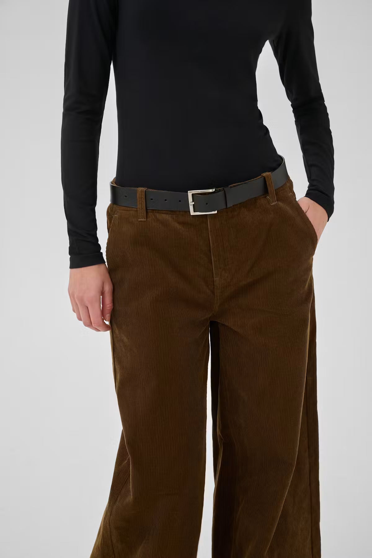 MWNora X-Wide Corduroy Trouser Bison