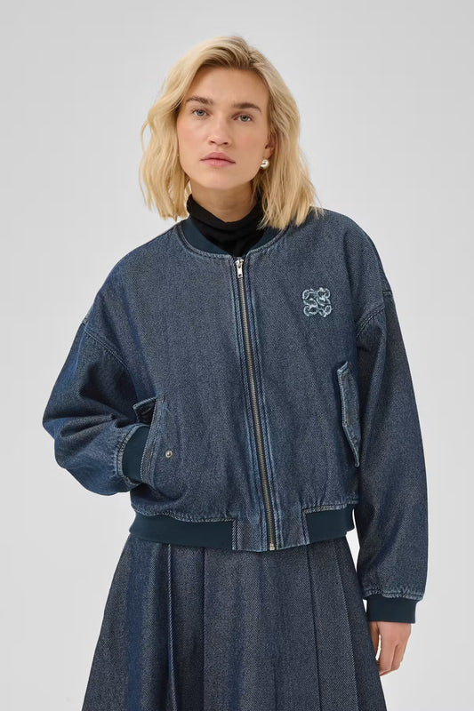 MWNorma 185 Denim Jacket Dark Blue
