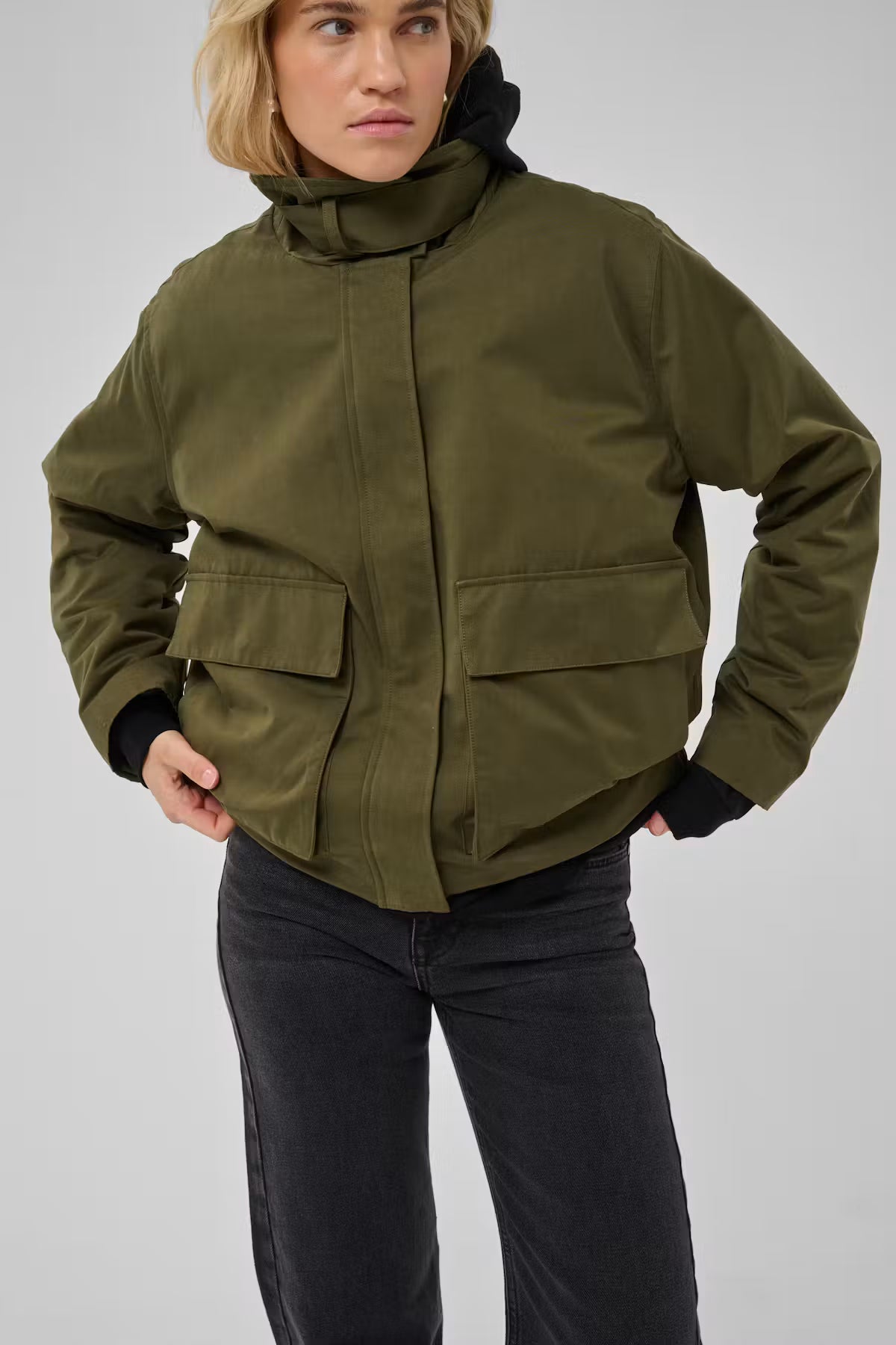MWLyon OS Jacket Olive Night