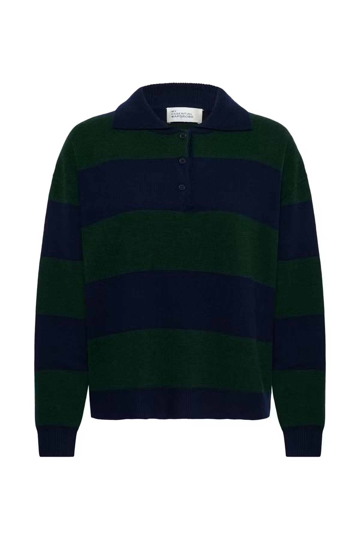 MWJola Knit Polo Jumper Douglas/Navy