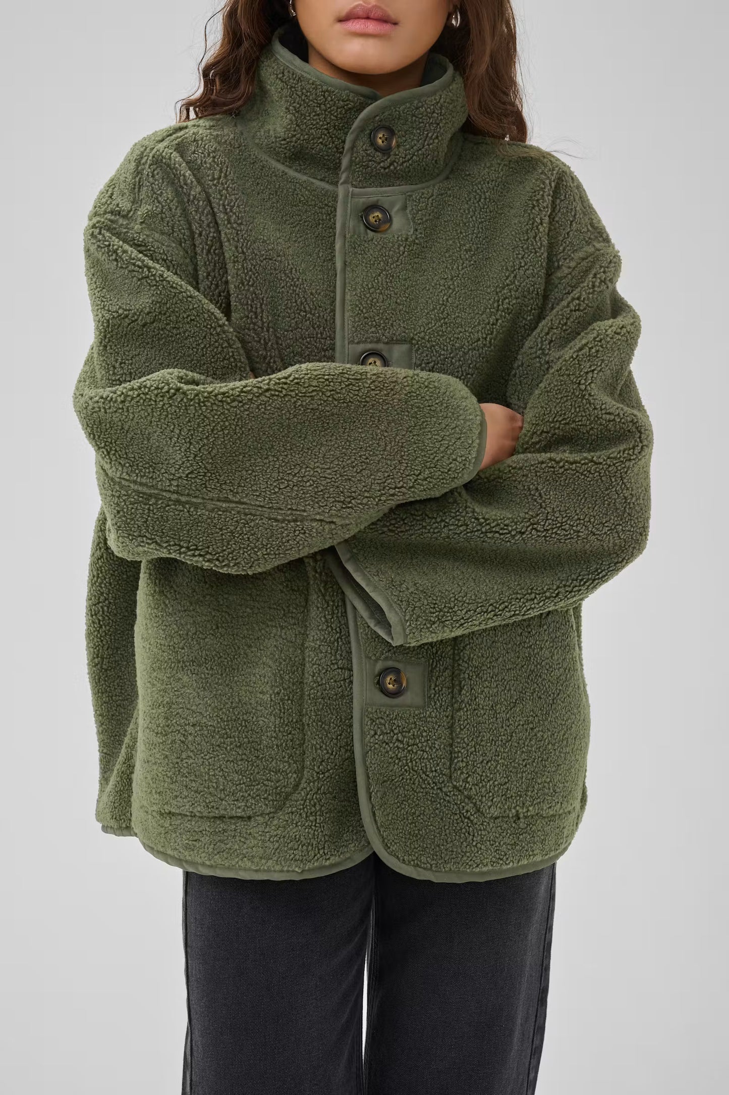 MWFuna Reversible Corduroy Jacket Olive Night