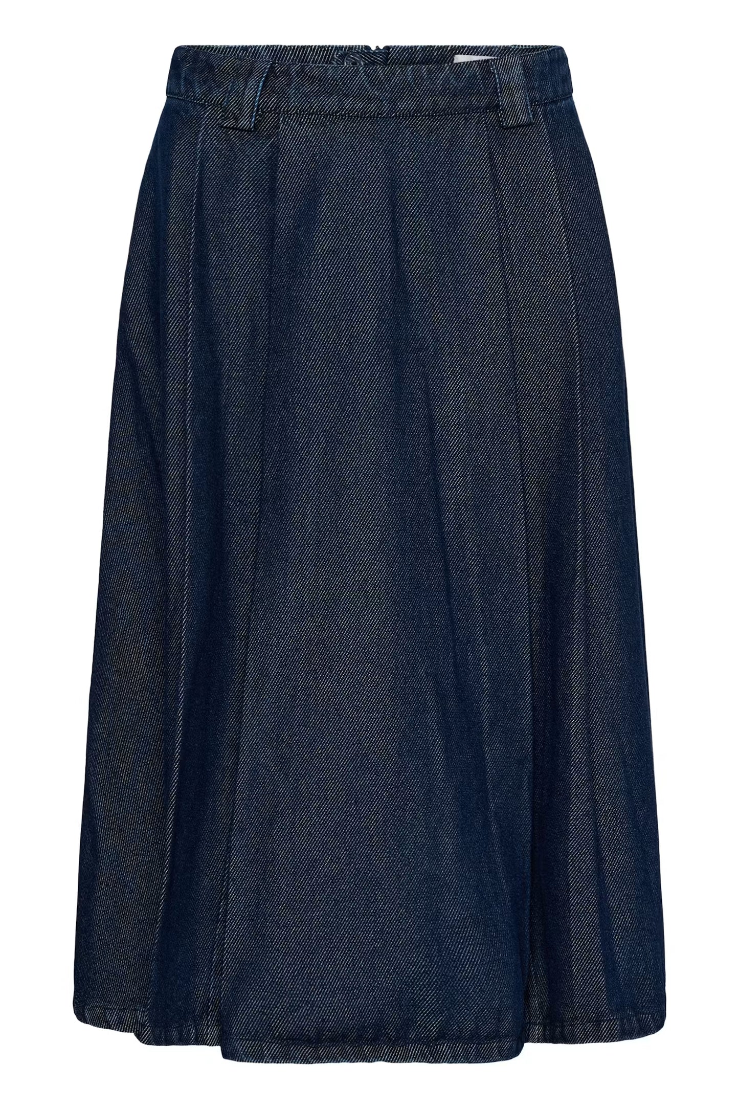 MWMegan Denim A-Line Skirt Dark Blue Wash