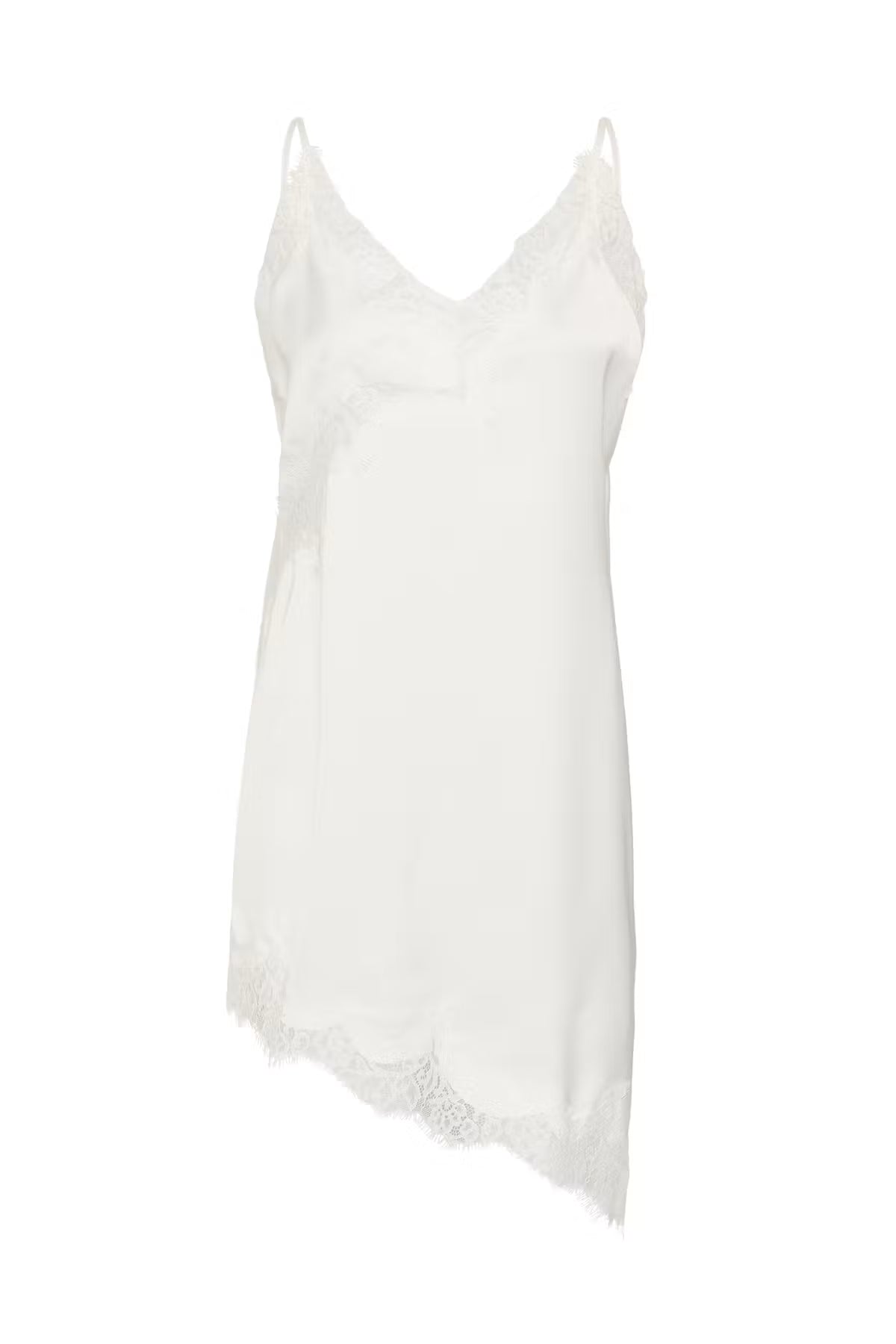 MWBrenda Lace Dress/Slip Snow White