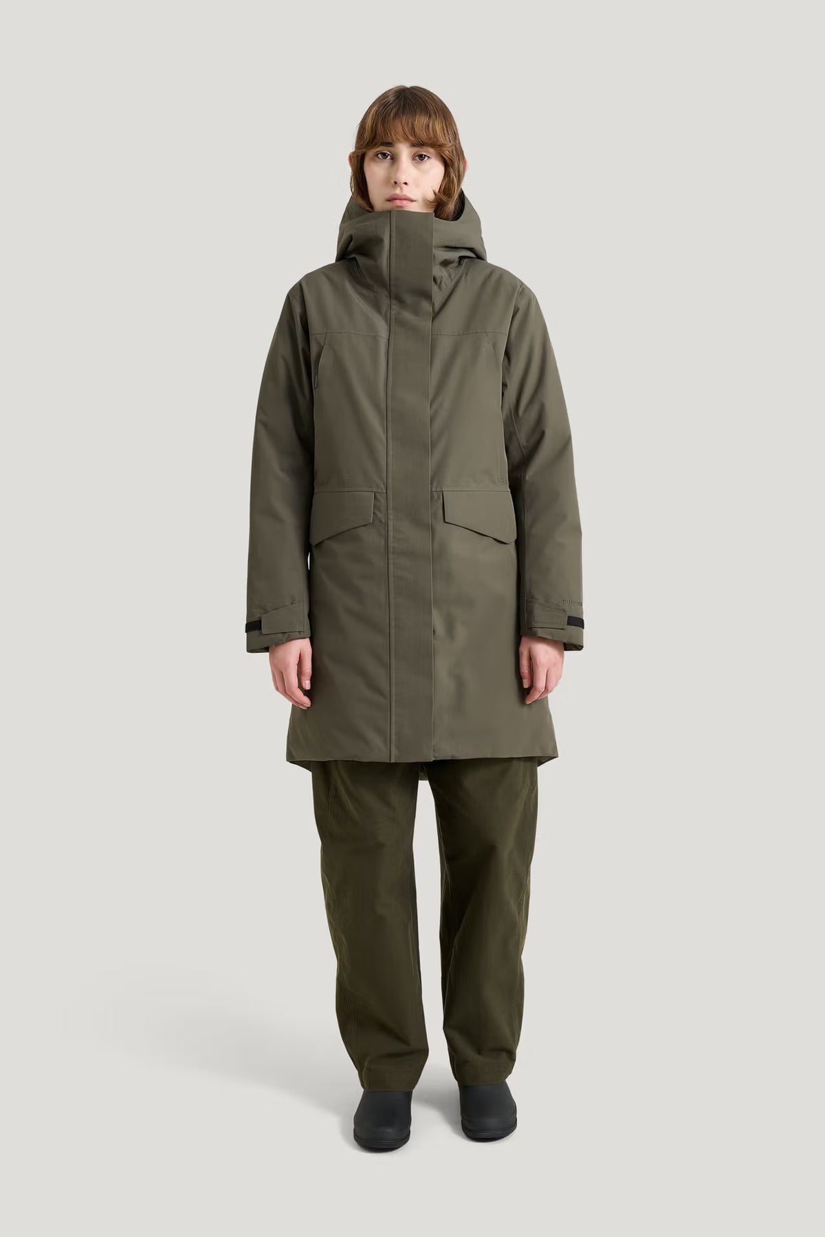 Haze Insulated Parka in Beluga by Tretorn