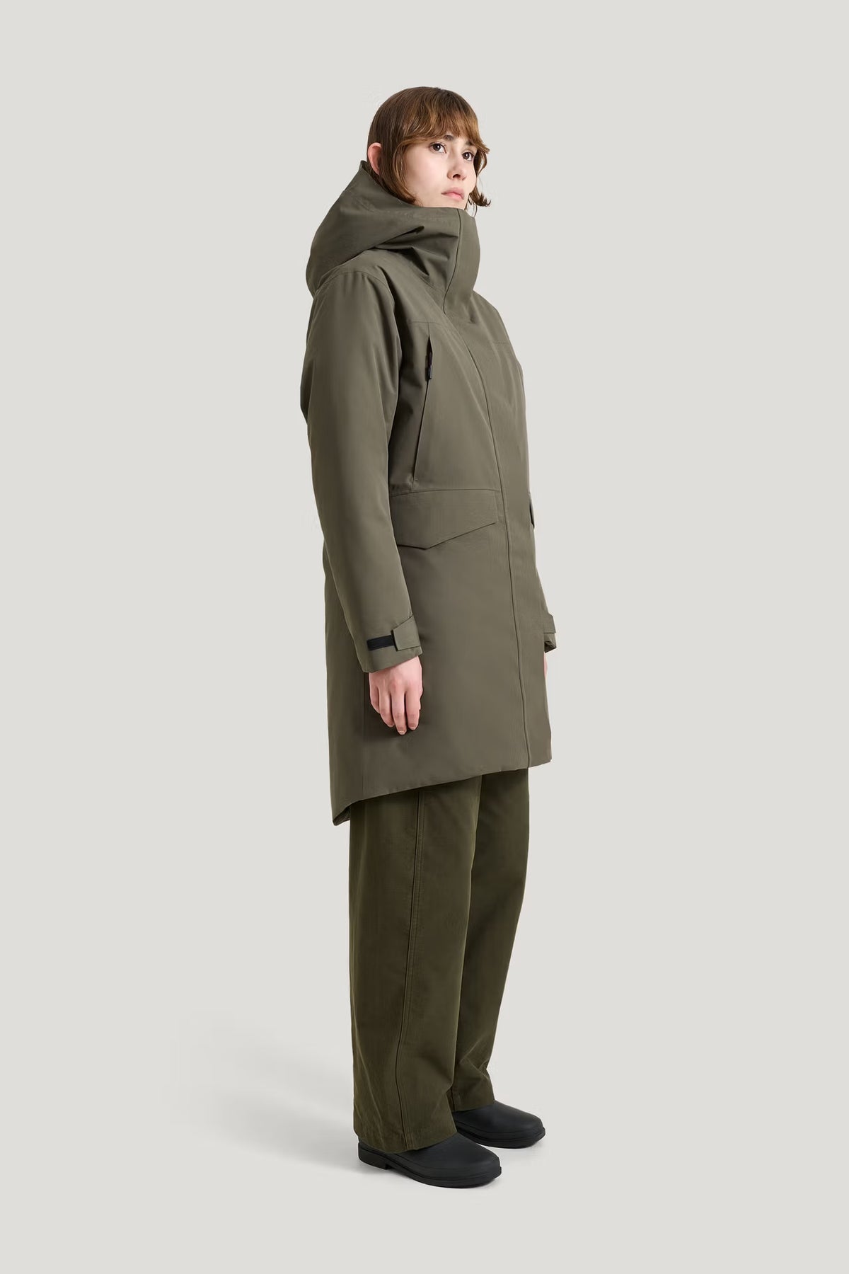 Haze Insulated Parka in Beluga by Tretorn