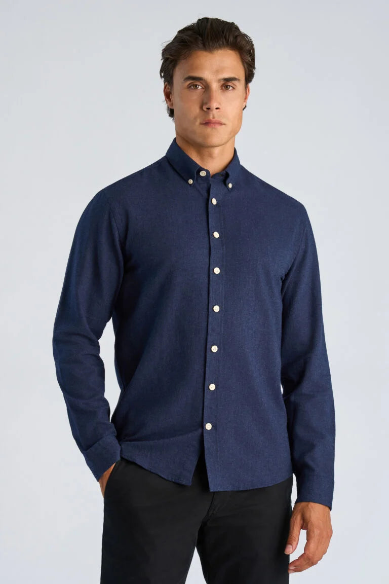 203634 - Mens Soft Cotton Button-Down Shirt