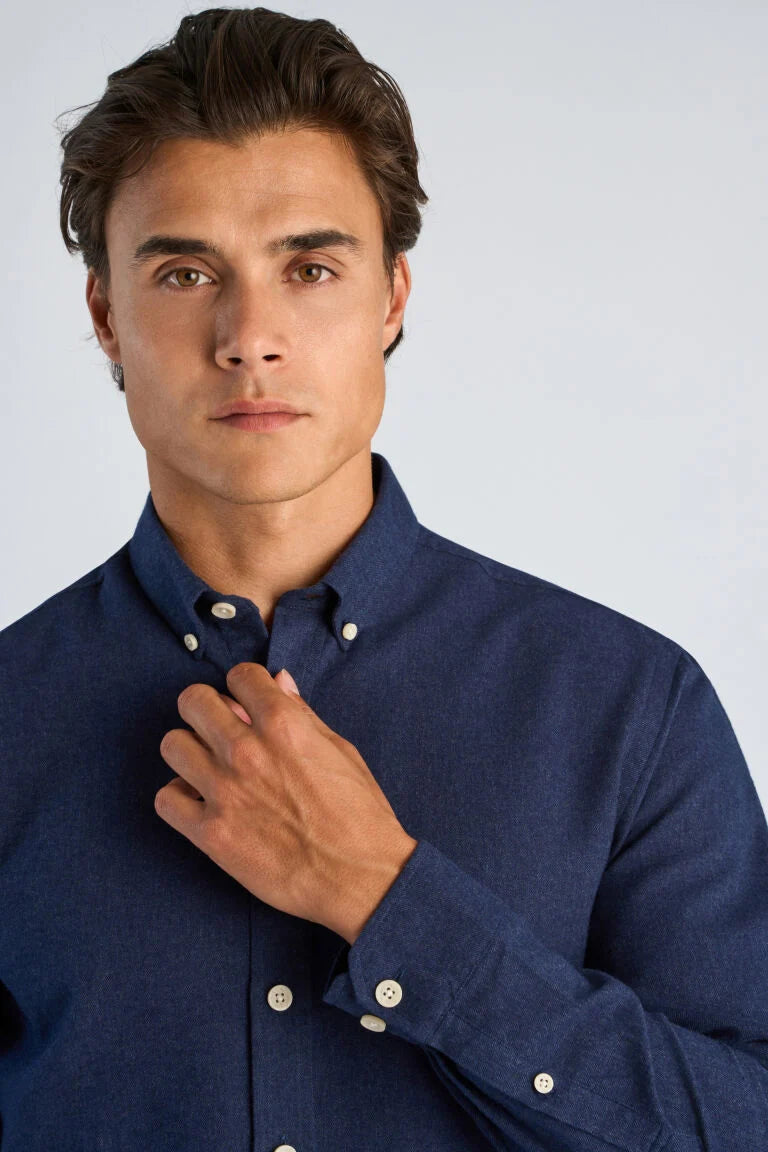 203634 - Mens Soft Cotton Button-Down Shirt