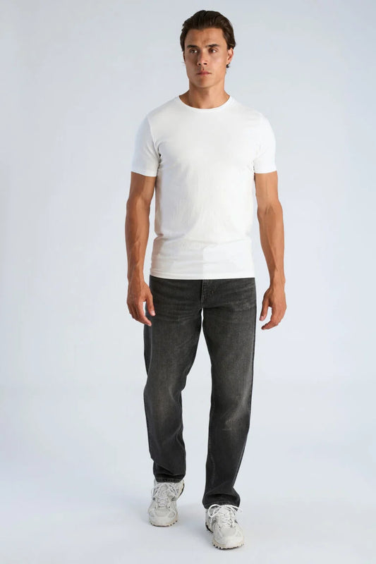 Mens - Loos Fit Jeans Washed Black (050003BLU)