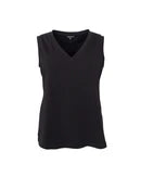 BCMay V-Neck Sleeveless T-Shirt Black
