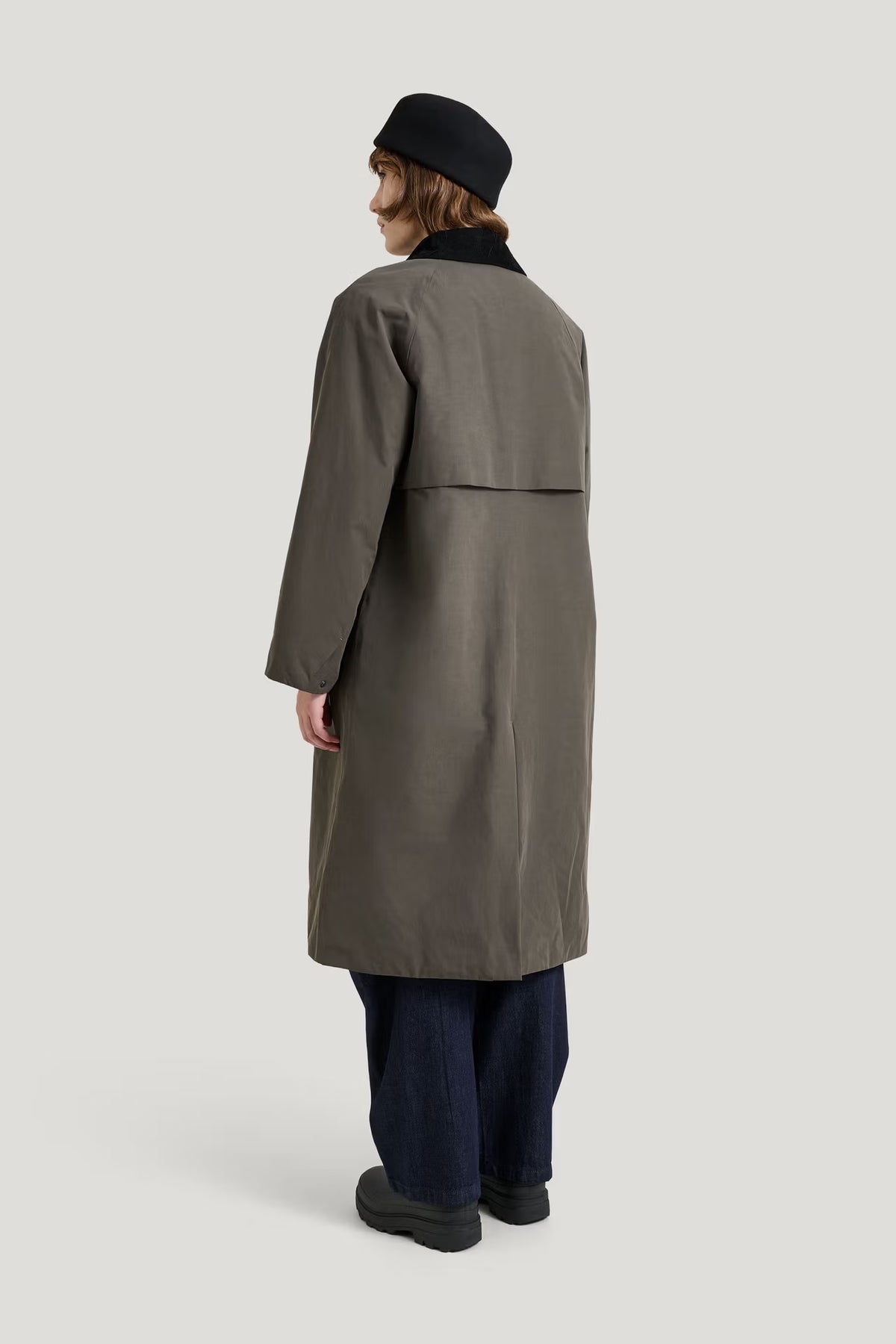 Dawn Waterproof Trench Coat Style in Beluga by Tretorn