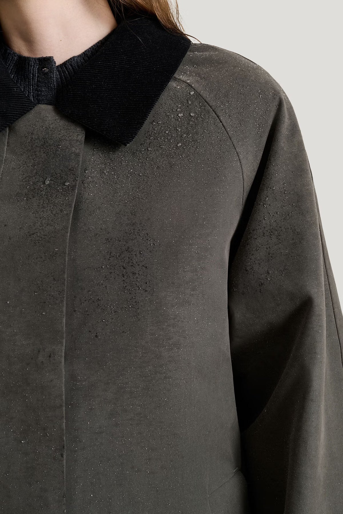 Dawn Waterproof Trench Coat Style in Beluga by Tretorn