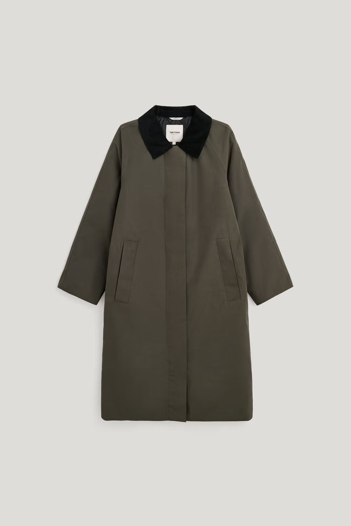 Dawn Waterproof Trench Coat Style in Beluga by Tretorn