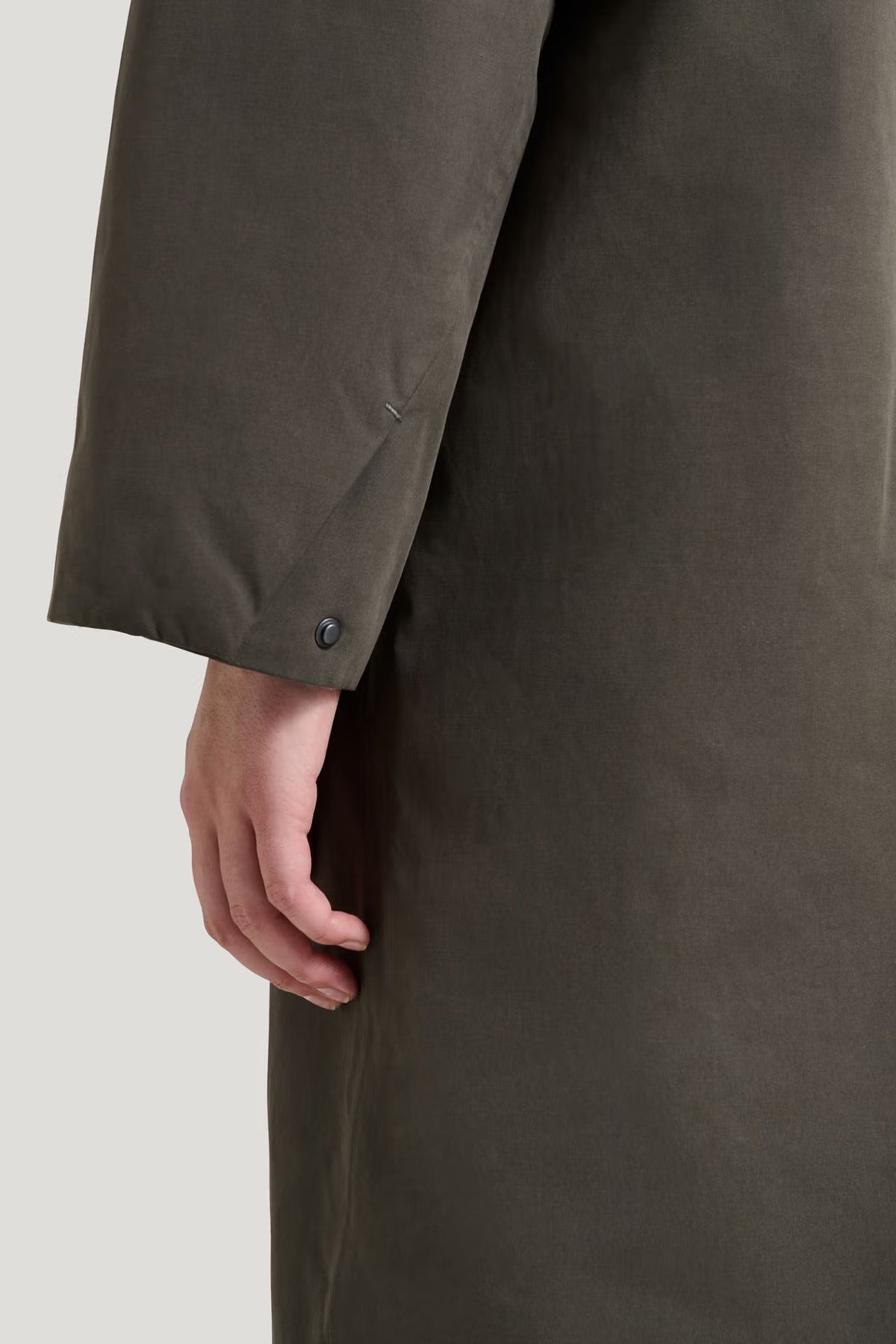 Dawn Waterproof Trench Coat Style in Beluga by Tretorn