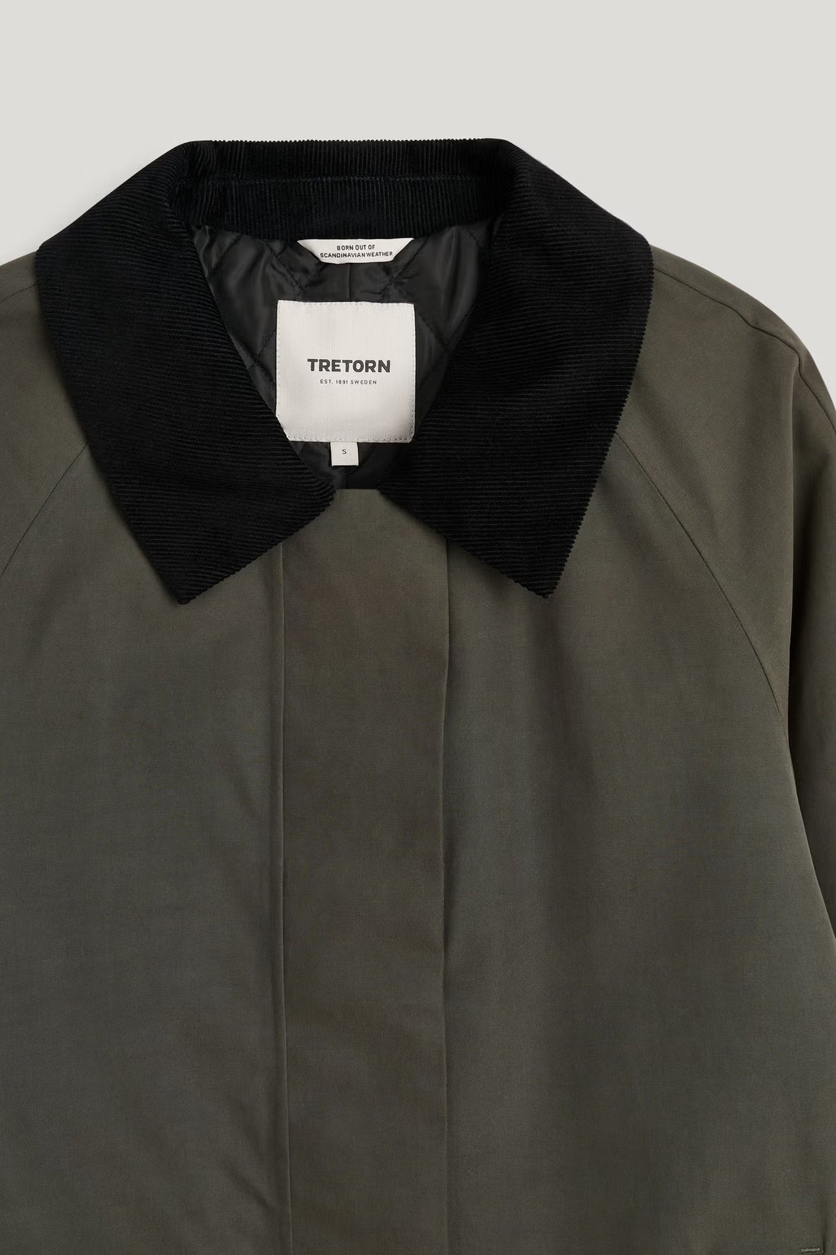 Dawn Waterproof Trench Coat Style in Beluga by Tretorn