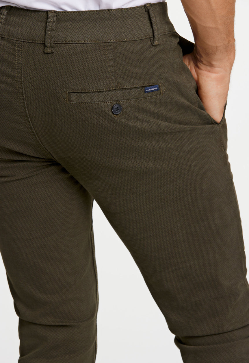Mens - Slim Fit Chino Army (30-024000)