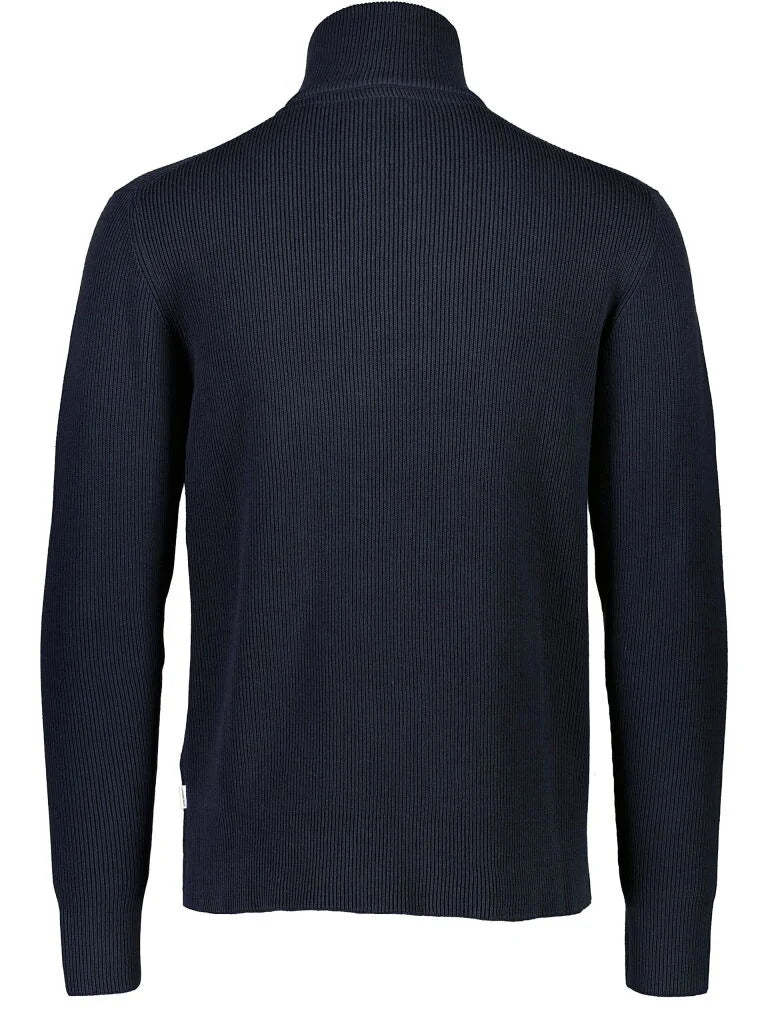Mens - Cotton Mix Jumper with Neck Zip (804030)
