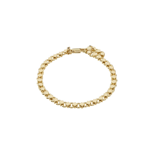 682332002  DESIREE recycled bracelet gold-plated