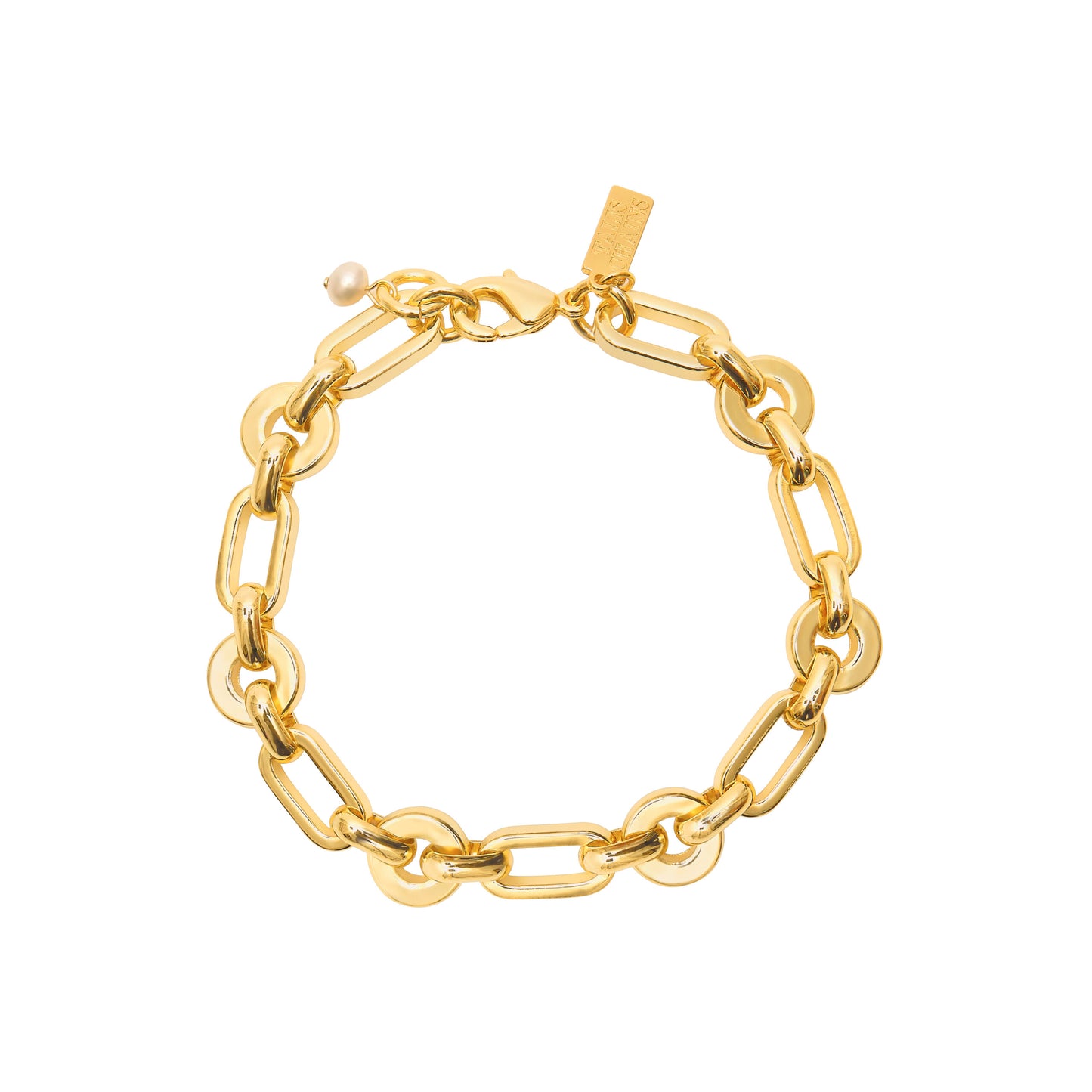 Chunky Link Bracelet Gold