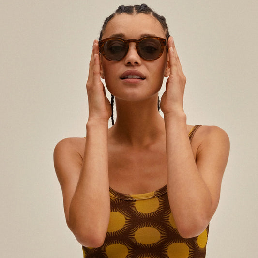 JANICA Sunglasses Tortoise Brown