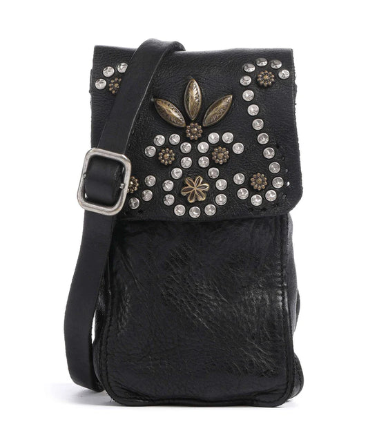 Campomaggi Mobile Belt Bag with Studded Details