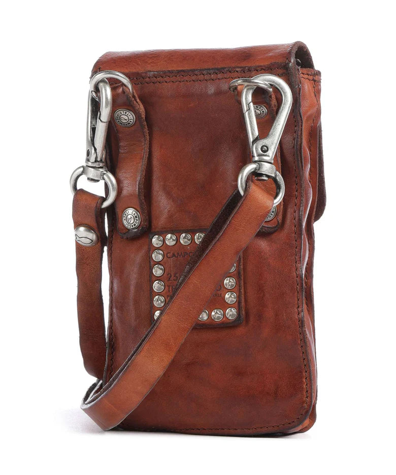 Campomaggi Mobile Belt Bag with Studded Details
