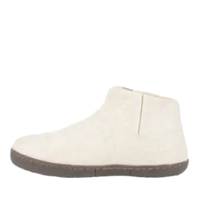 Nepal - Wool Boot w. Rubber Outsole Offwhite