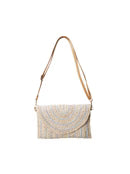 BCAmalfi Straw Clutch Bag