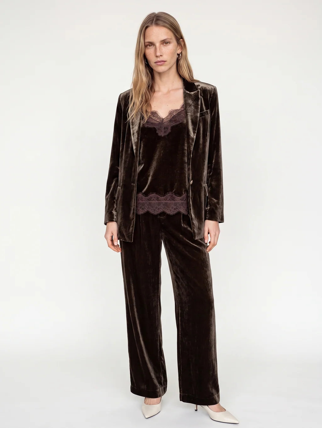 MMLeya Vera Velvet Trouser Delicioso