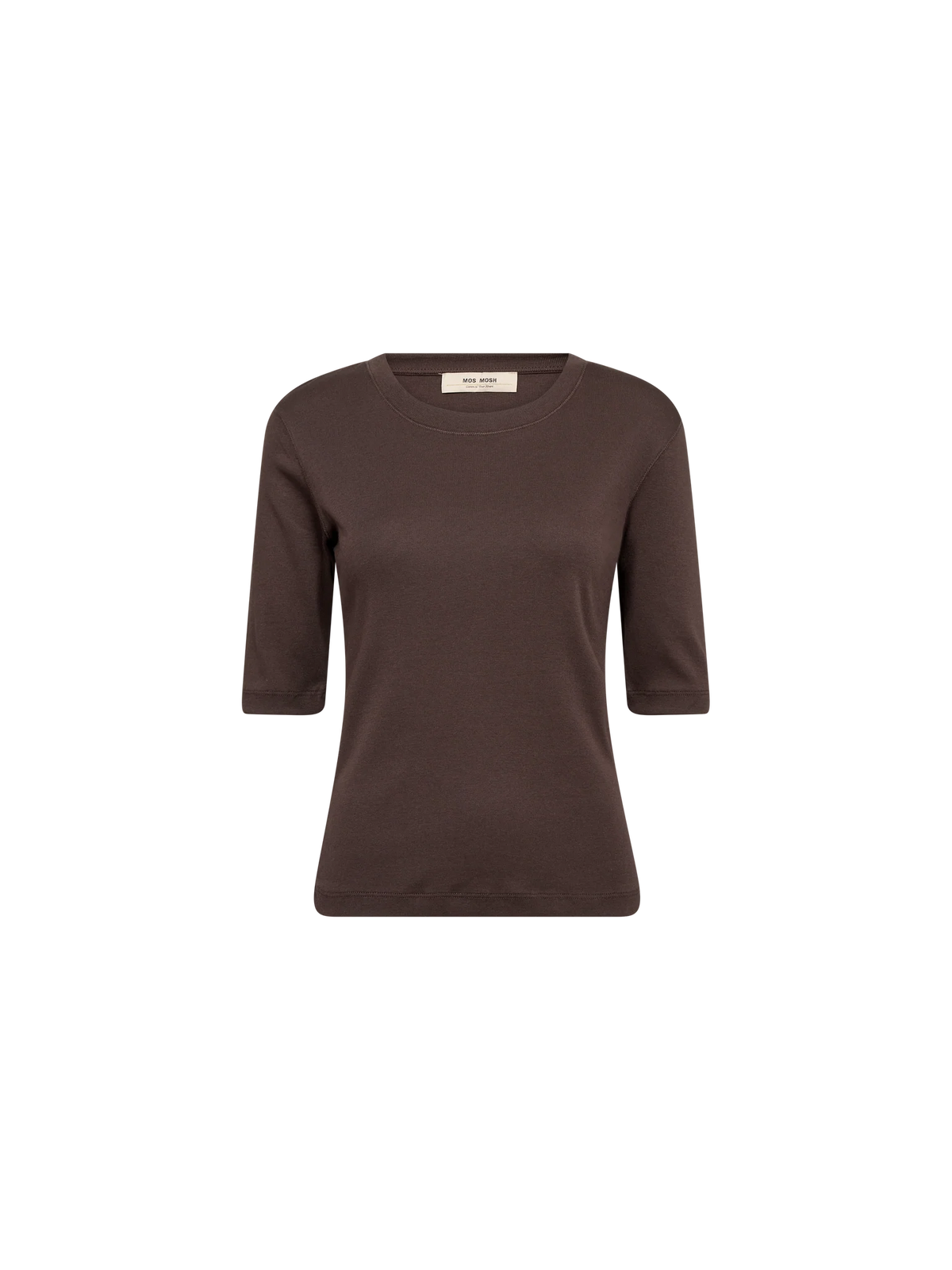 MMMali O-Neck 3/4 Sleeve Tee Ecru