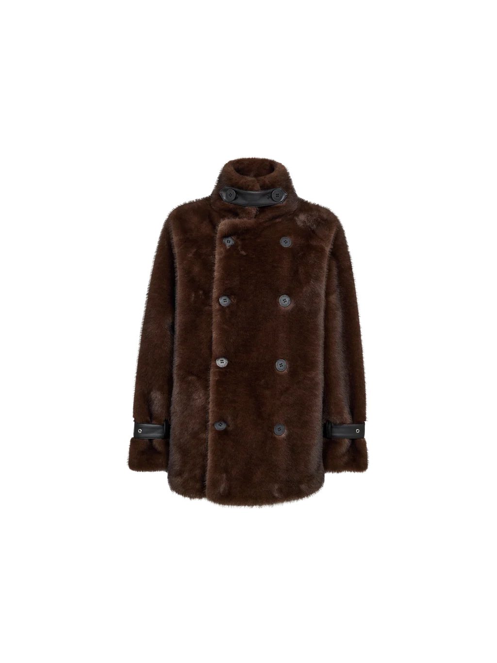 MMNanette Faux Fur Jacket Delicioso