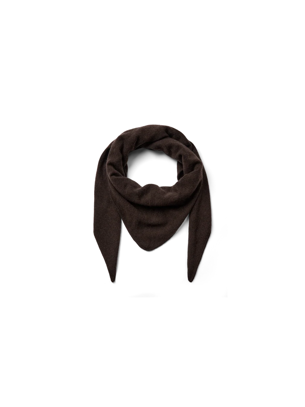 MMEnata Cashmere Triangle Knitted Scarf