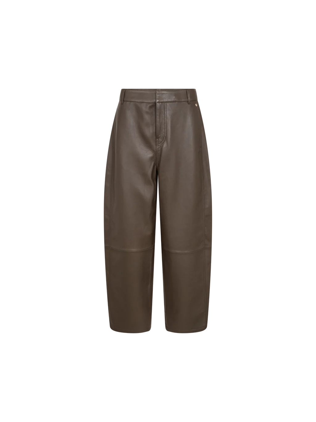 MMBarrel Leather Ankle Trouser Delicioso