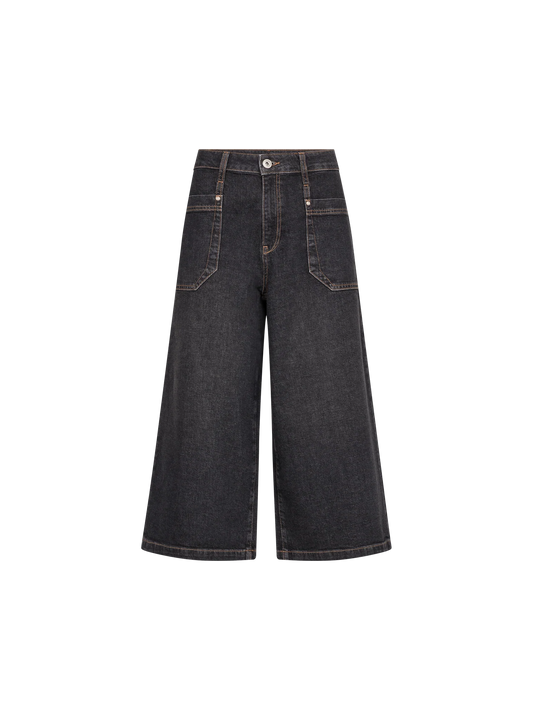 MMCulotte Juventus Jeans Black Capri