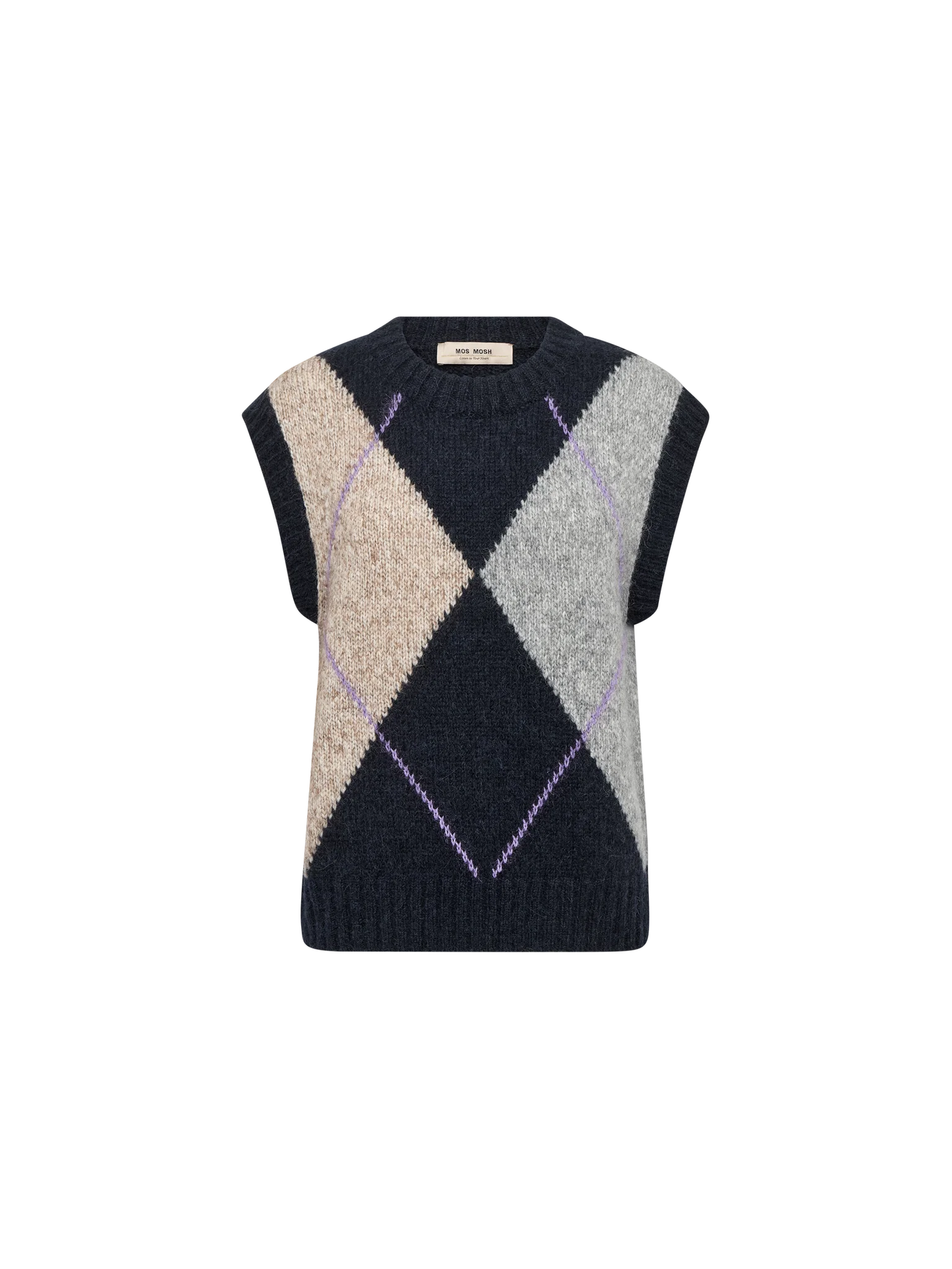 MMJennine Knit Vest Salute Navy