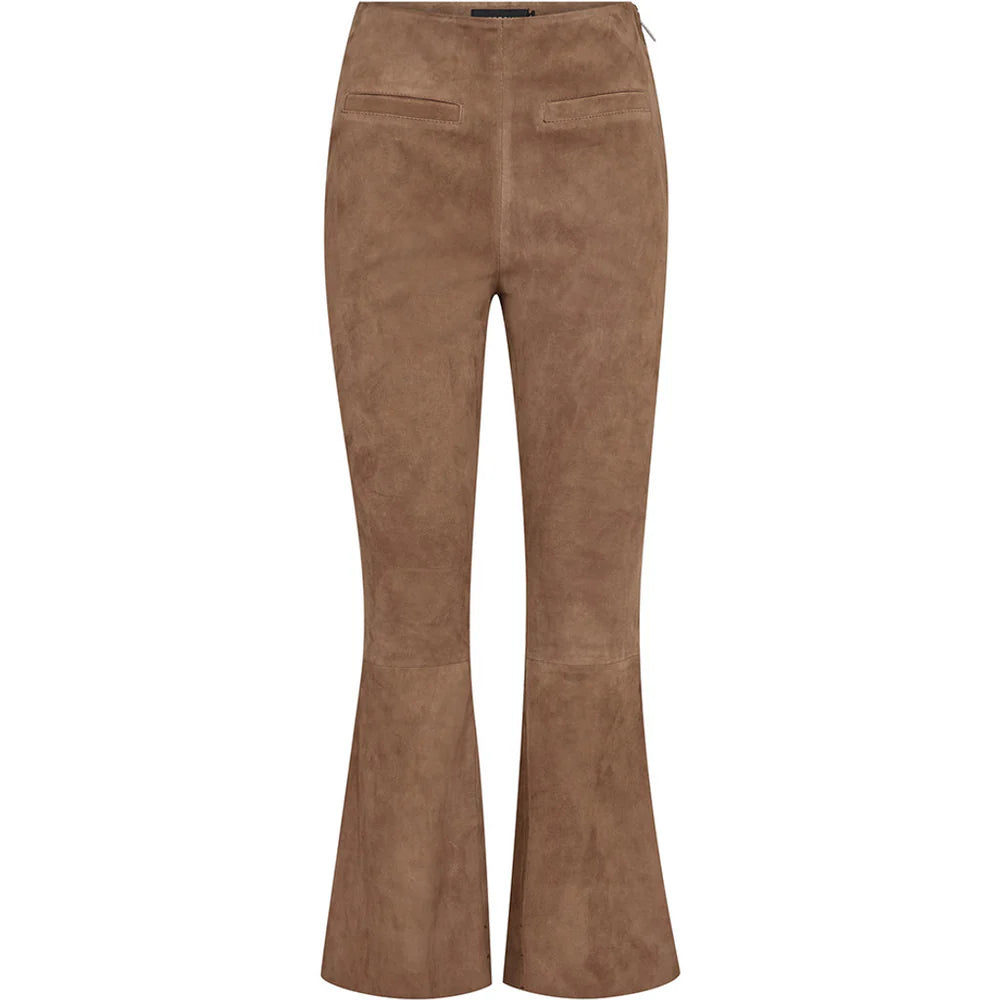 51340 - AvaDEP Suede Kickflare 7/8 Trouser Sand