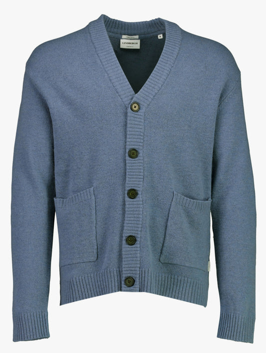 Mens - Cardigan Blue Ice Mel (30-800223)