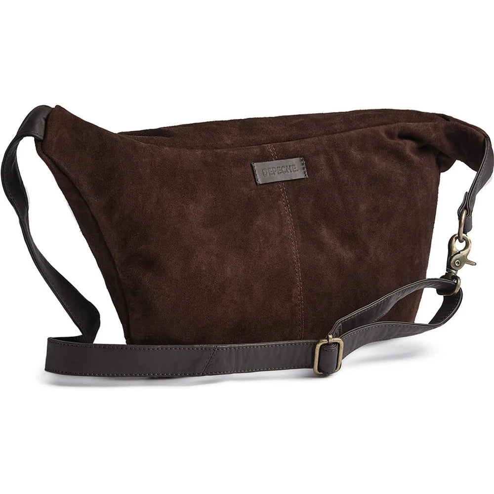17366 - Bilbao Suede Bumbag Chocolate