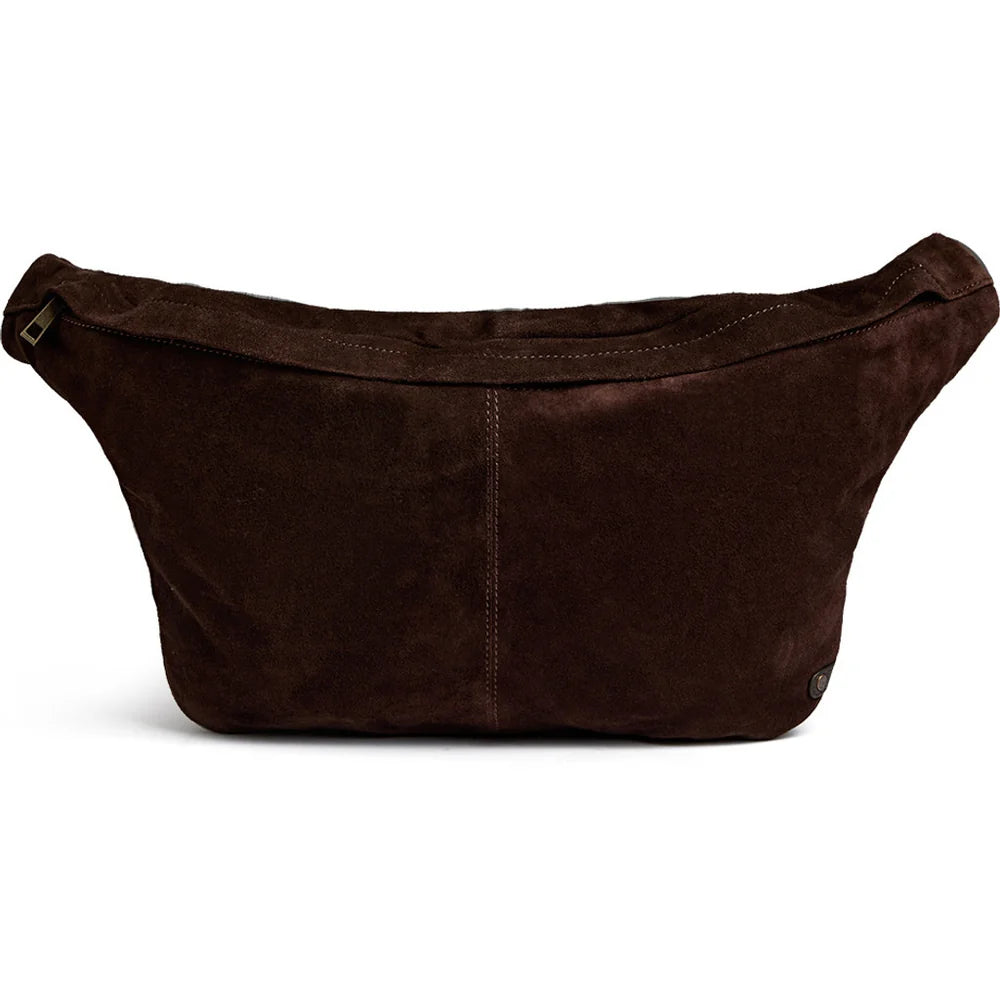 17366 - Bilbao Suede Bumbag Chocolate