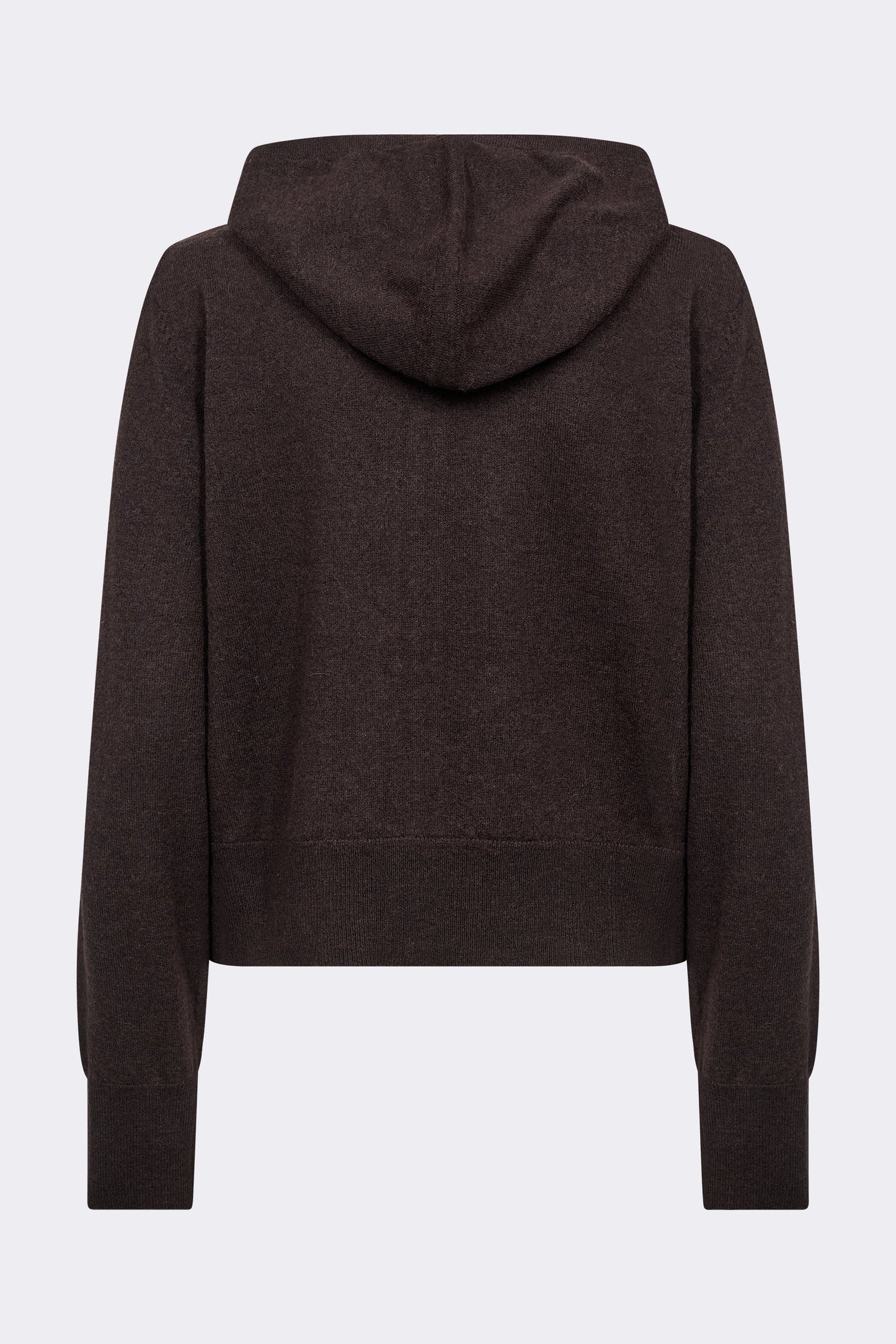 LR-Ismaila 22 Hooded Merino Wool Jumper with a Zip