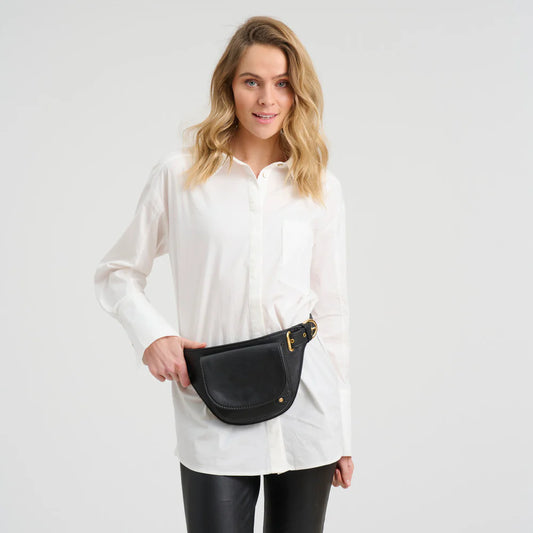 17018 - Golden Chic Beltbag Black