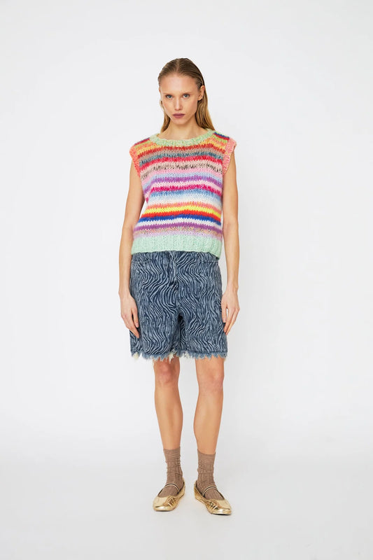 Cooper Hand Knitted Vest Multi