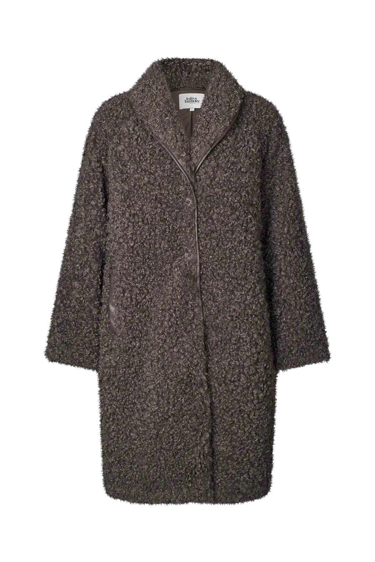 DooLL Oversize Teddy Jacket Dark Mokka