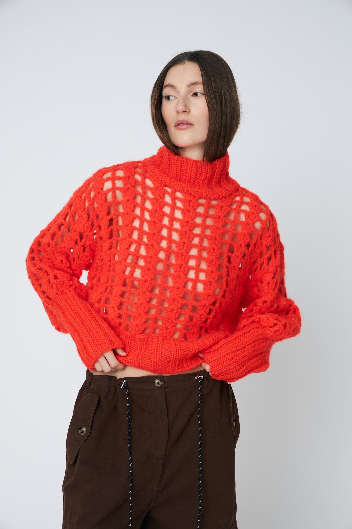 Erica Crochet 321-263 Jumper Chili