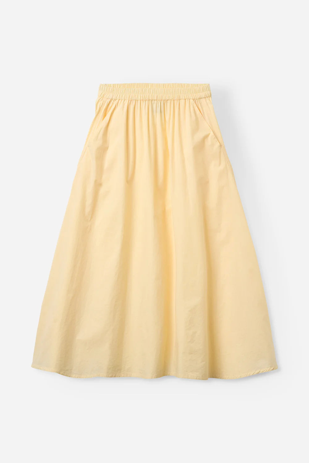 Hailey Cotton Skirt with Pockets Butter