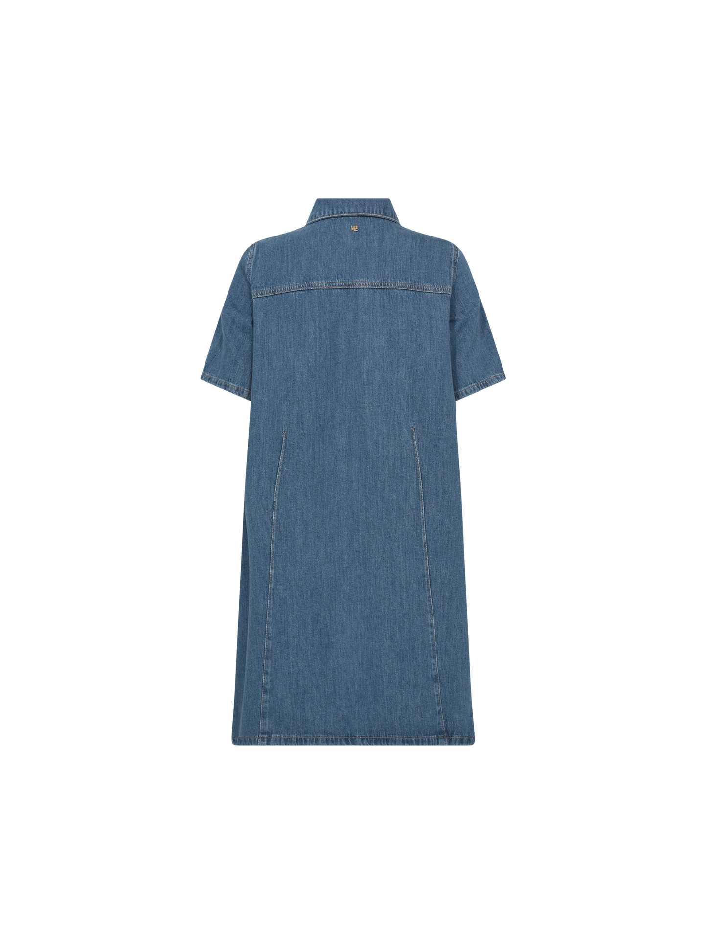 MMBiba East Dress in Denim Dark Blue
