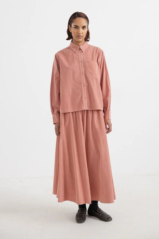 Hailey Baby Corduroy Skirt Old Rose