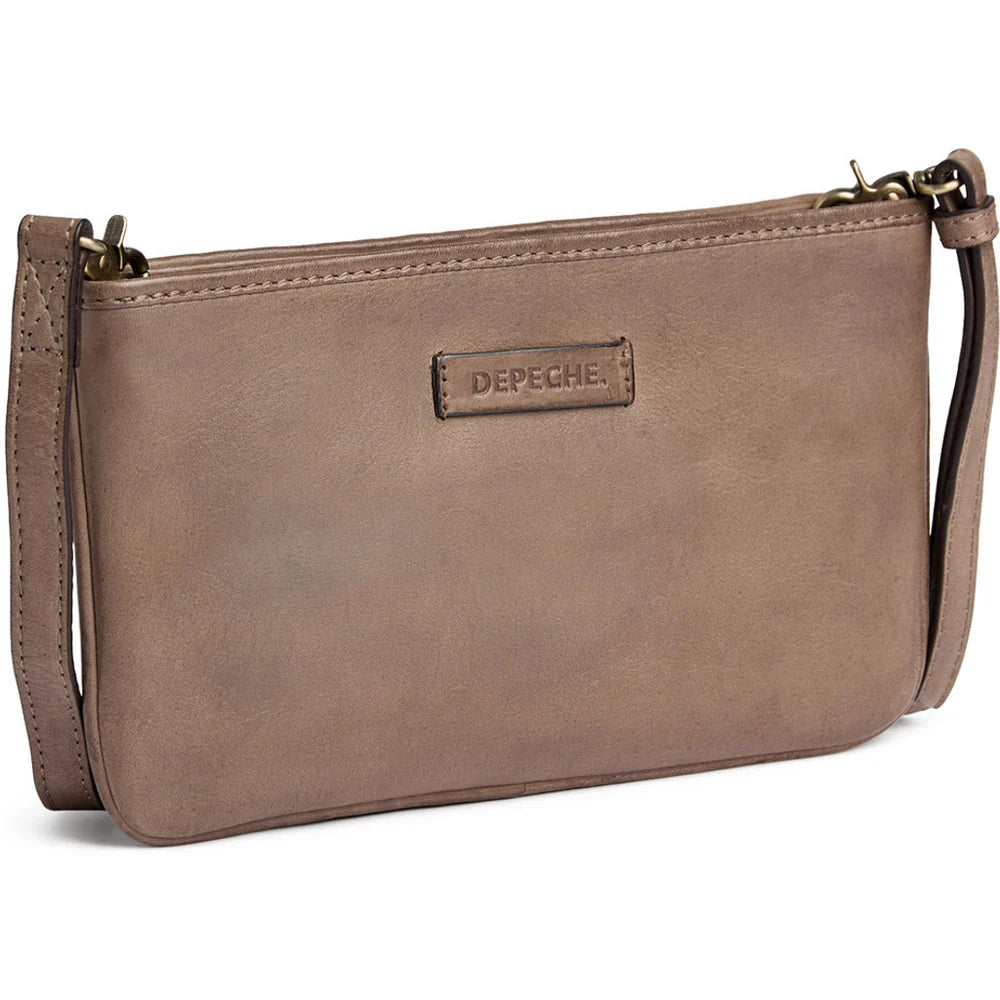 17092 - Sofya Woven Leather Clutch
